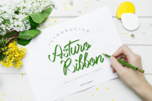 Asturo Ribbon: A Script Font for Web Design and Brand Identity