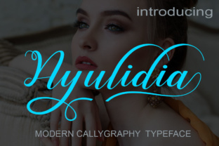 Ayulidia: A Beautiful Script Font for Digital Branding