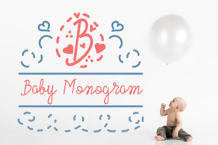Baby Monogram: A Delightful Script Font for Digital Design