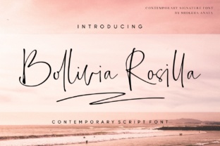 Bollivia Rosilla: A Font That Elevates Branding