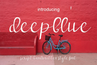 Deepblue: A Handwritten Font for Digital Design