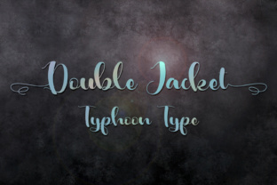 Double Jacket: A Script Font That Adds Elegance to Digital Design