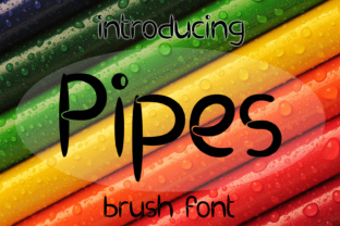 EP Pipes: A Script Font with Quiet Elegance for Editorial Design