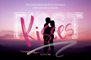 First Kisses: A Script Font for Editorial Elegance