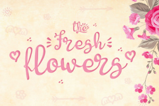 Fresh Flowers: A Script Font That Elevates Your Campaigns