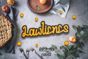 Lawlienes: A Playful Script Font for Campaign Creativity