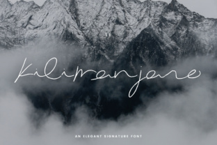 Le Kilimanjaro: A Script Font for Handmade Crafters and Designers