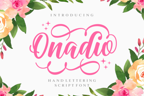Onadio: A Script Font with a Feminine Grace