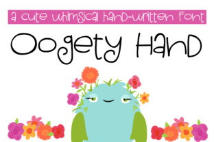 Oogety Hand: A Playful Script for Branding Projects