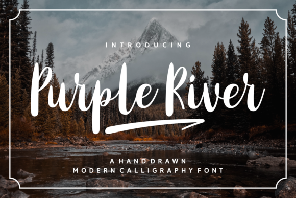 Purple River: A Font That Elevates Your Brand