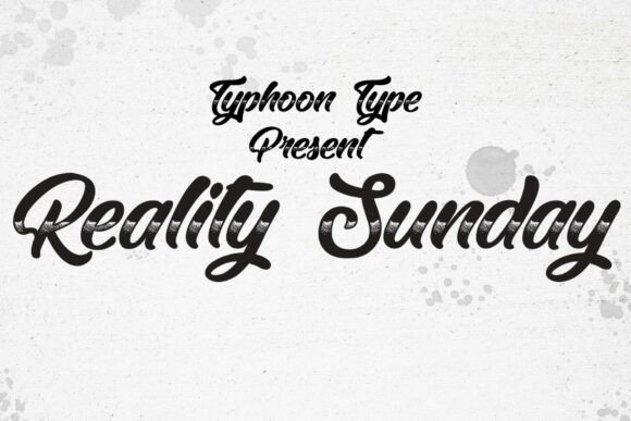Reality Sunday