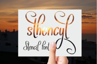 Sthencyl: A Script Font for Modern Web Design