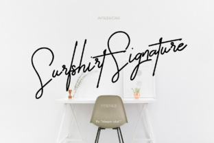 Surfshirt Signature: A Font for Editorial Soul