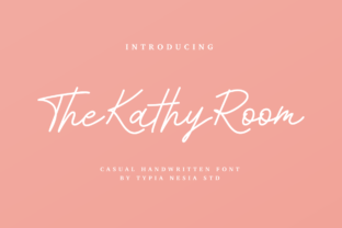 The Kathy Room Font: A Modern Script for Campaign Creativity