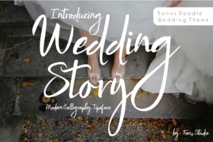 Wedding Story: A Script Font for Web Design and Branding