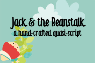 ZP Jack and the Beanstalk: A Script Font for Whimsical Branding